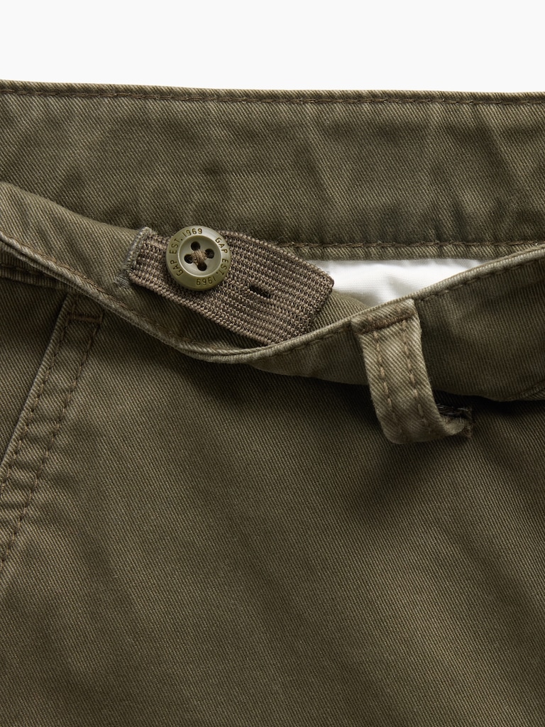Kids Modern Uniform Loose Khakis