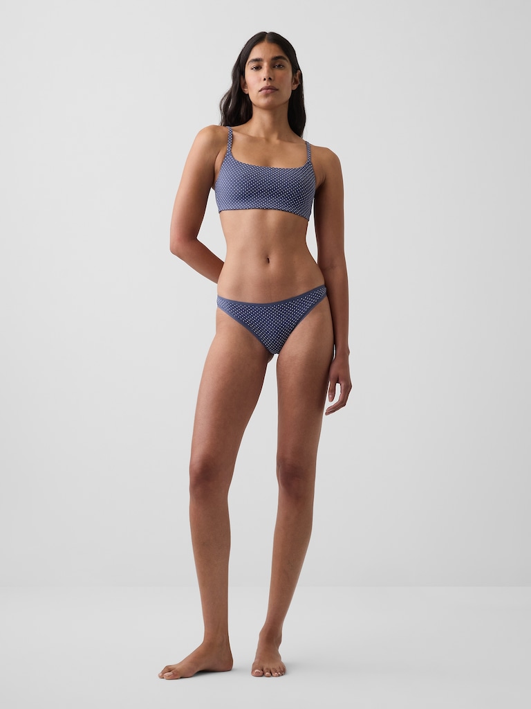 Softest Organic Stretch Cotton Scoop Bralette