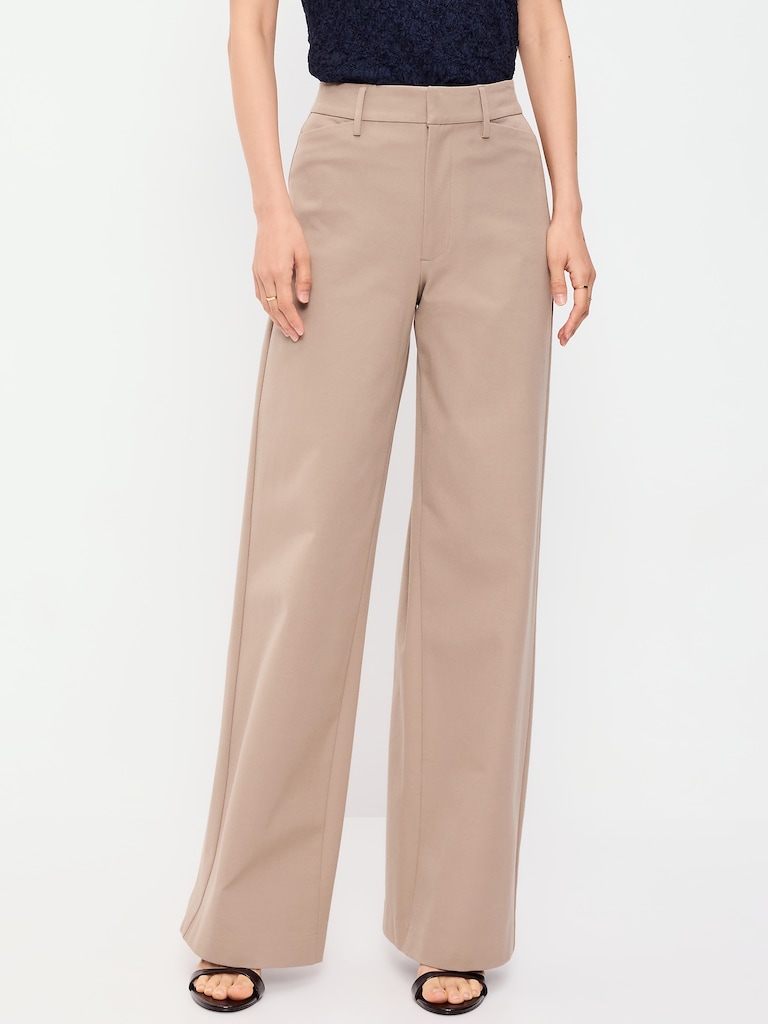 High-Waisted Pixie Super Wide-Leg Pants