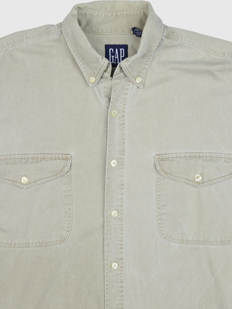GapVintage Mens 90s Woven Shirt - XL