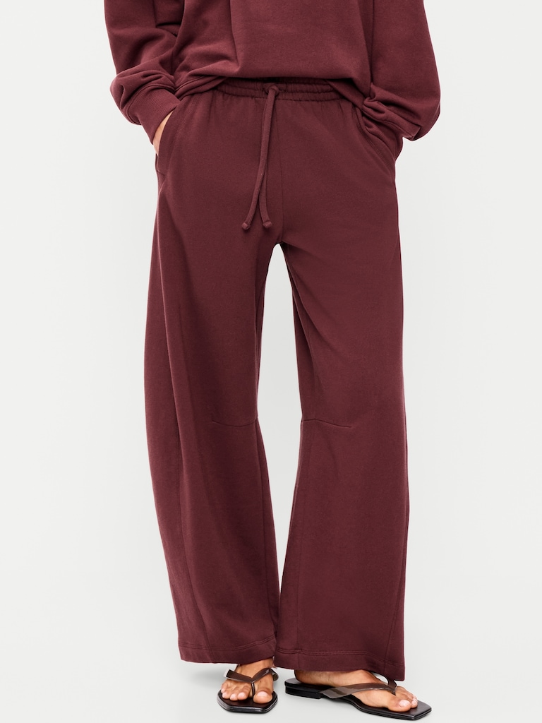 Mid-Rise SoComfy Barrel Sweatpants