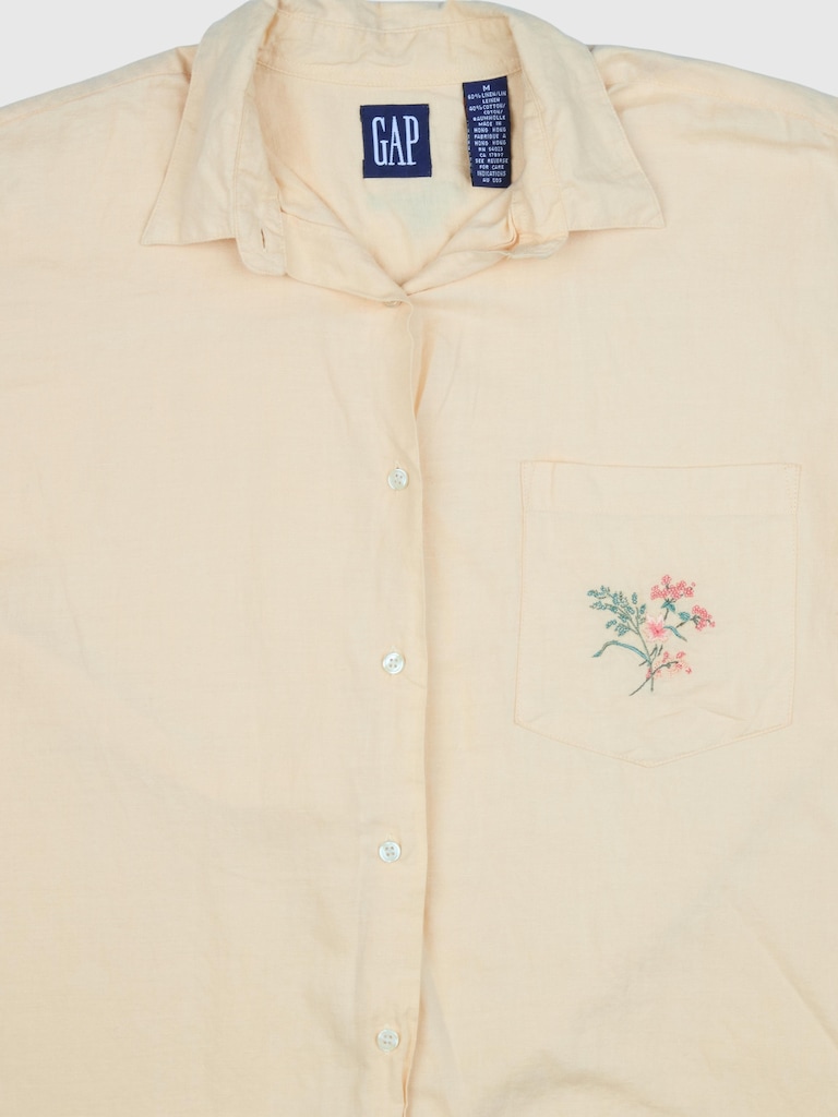 GapVintage Womens 90s Woven Shirt - M