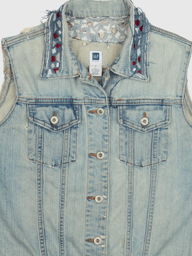 GapVintage Womens 2000s Vest - S