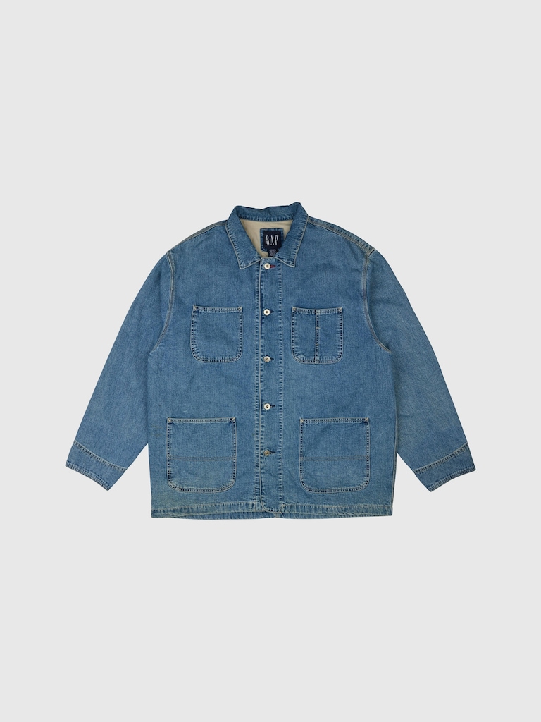 GapVintage Mens 90s Denim Jacket - XL
