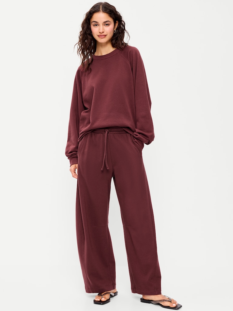 Mid-Rise SoComfy Barrel Sweatpants
