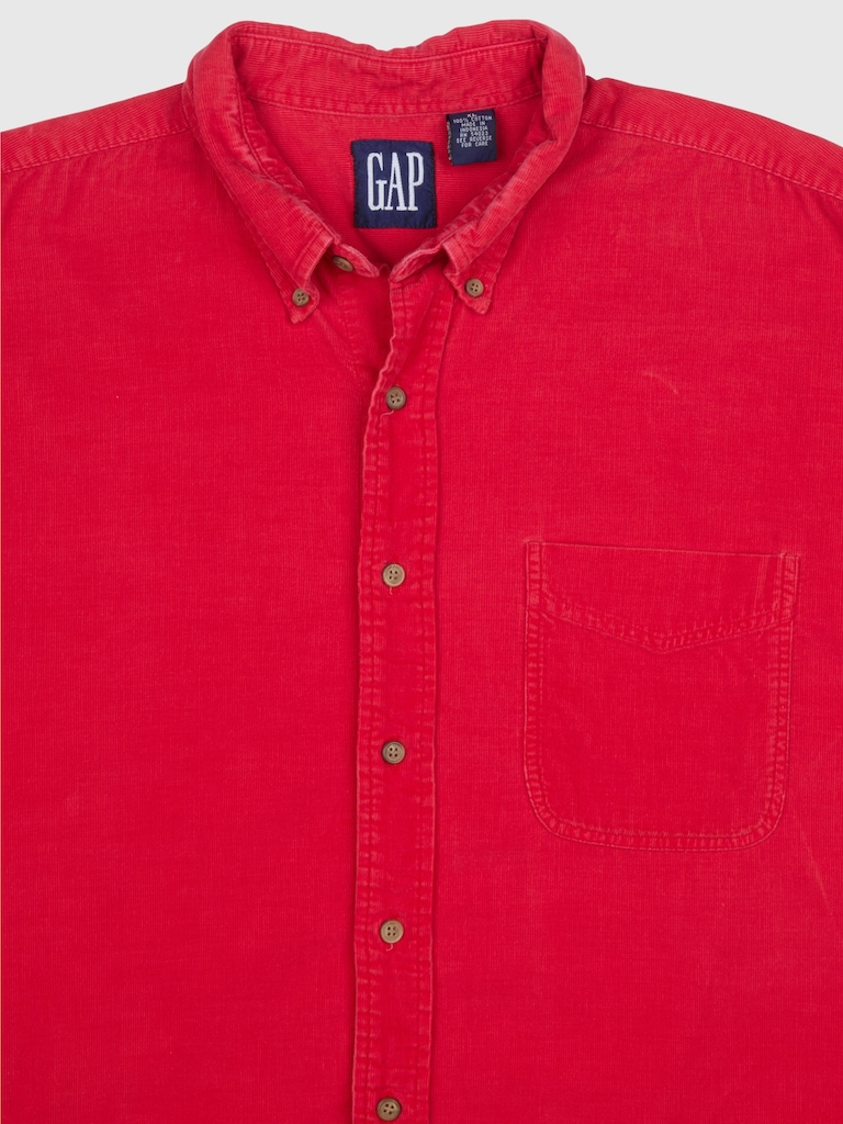 GapVintage Mens 90s Woven Shirt - XL