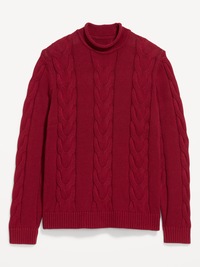 Loose Cable-Knit Sweater