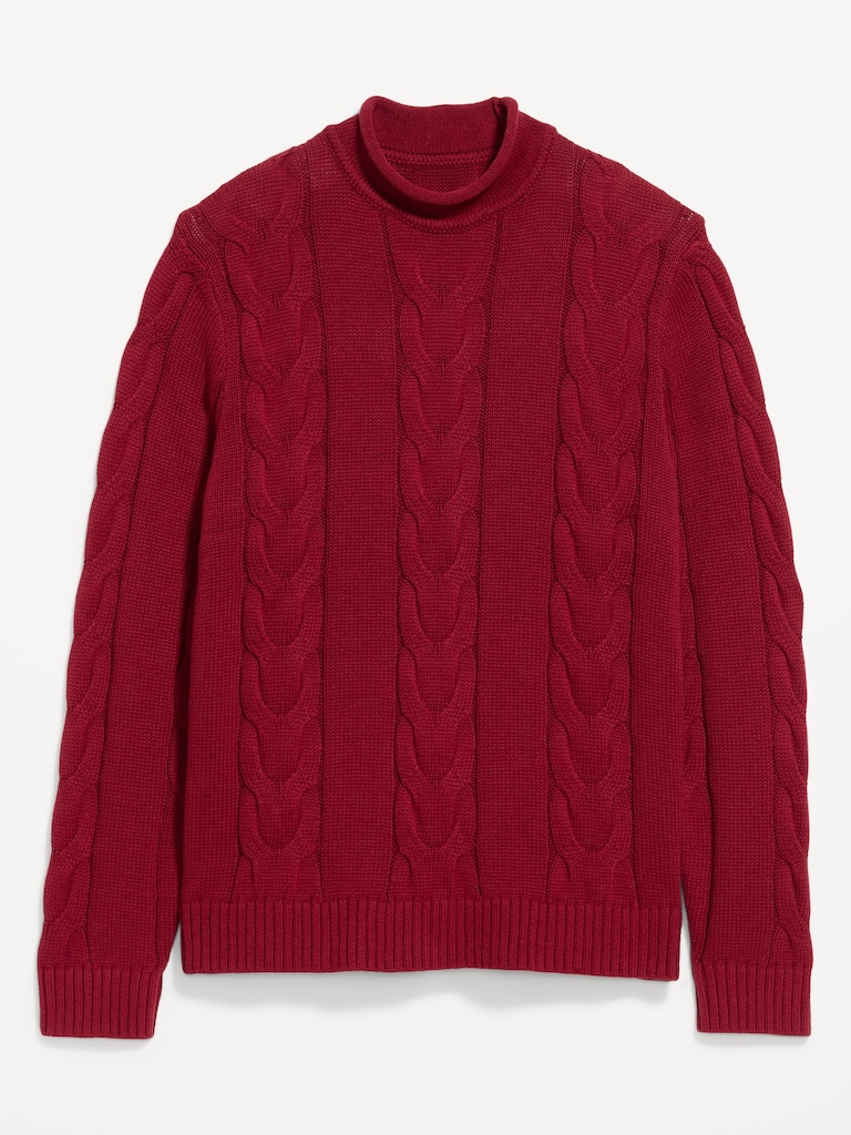 Loose Cable-Knit Sweater