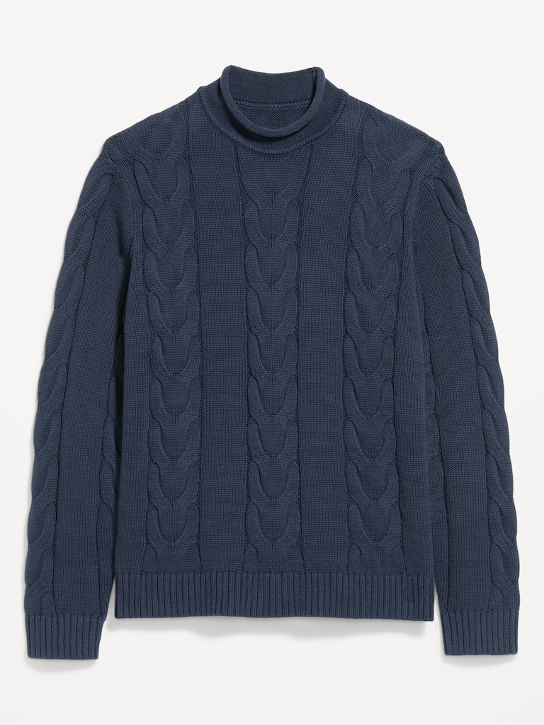 Loose Cable-Knit Sweater