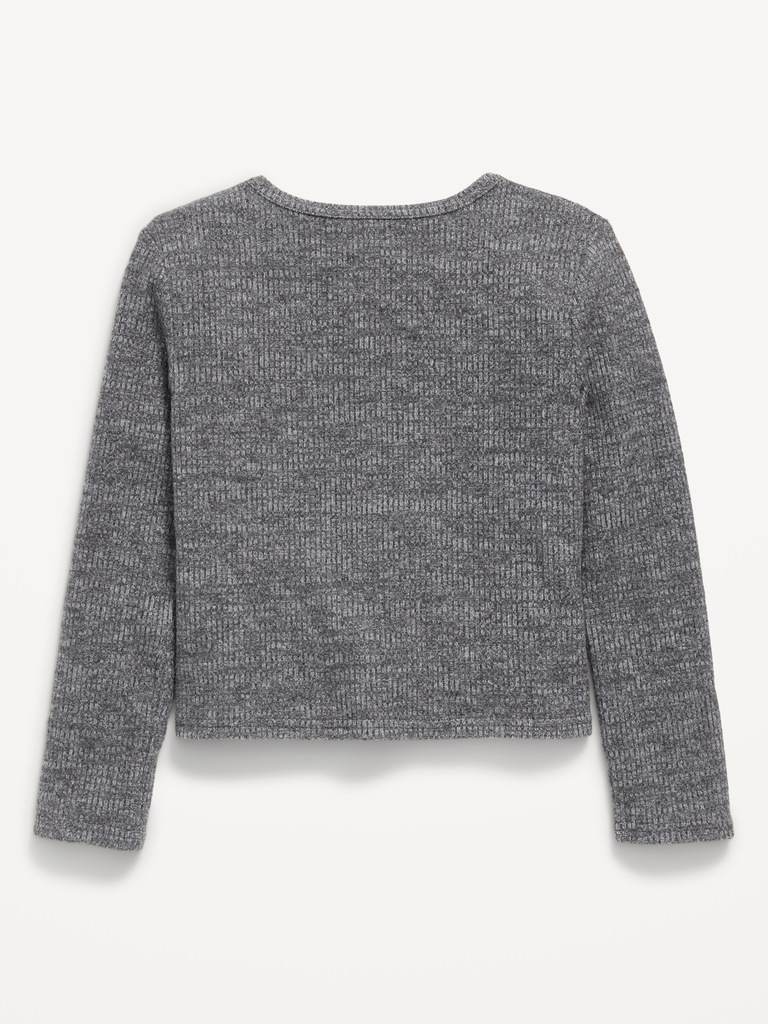 CozePlush Cardigan Sweater for Girls