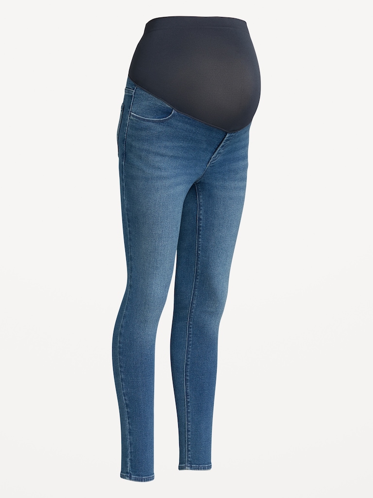 Maternity Full-Panel Wow Skinny Jeans