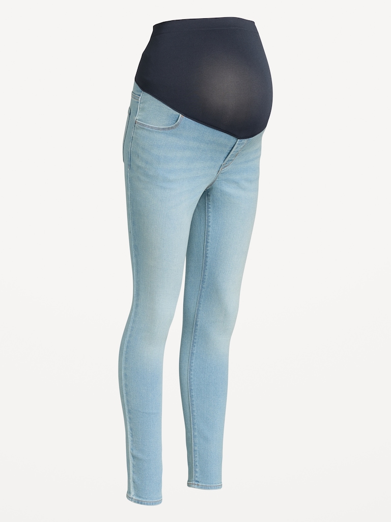 Maternity Full-Panel Wow Skinny Jeans