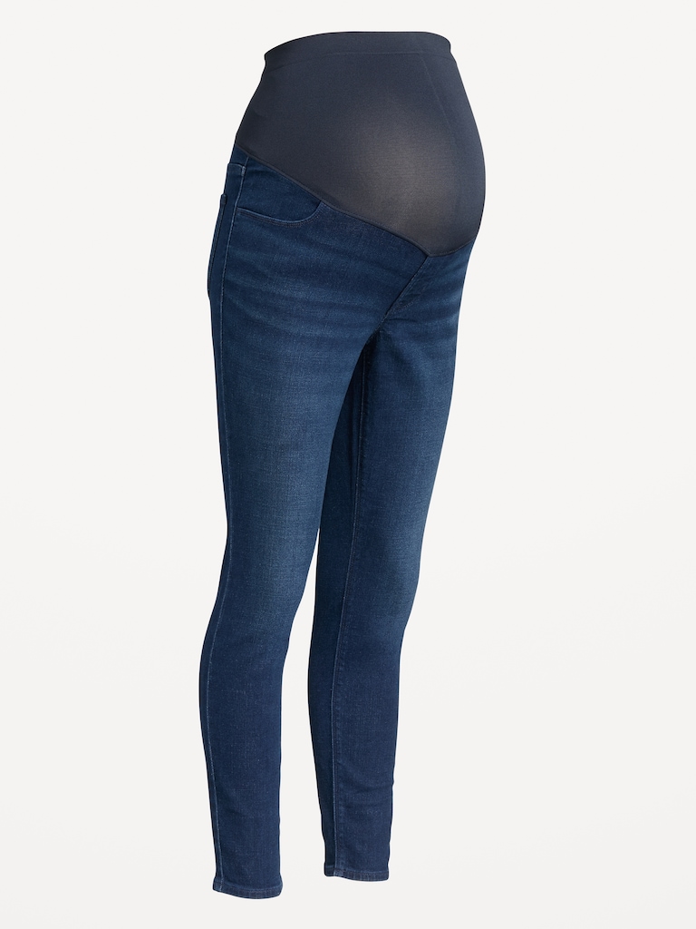 Maternity Full-Panel Wow Skinny Jeans