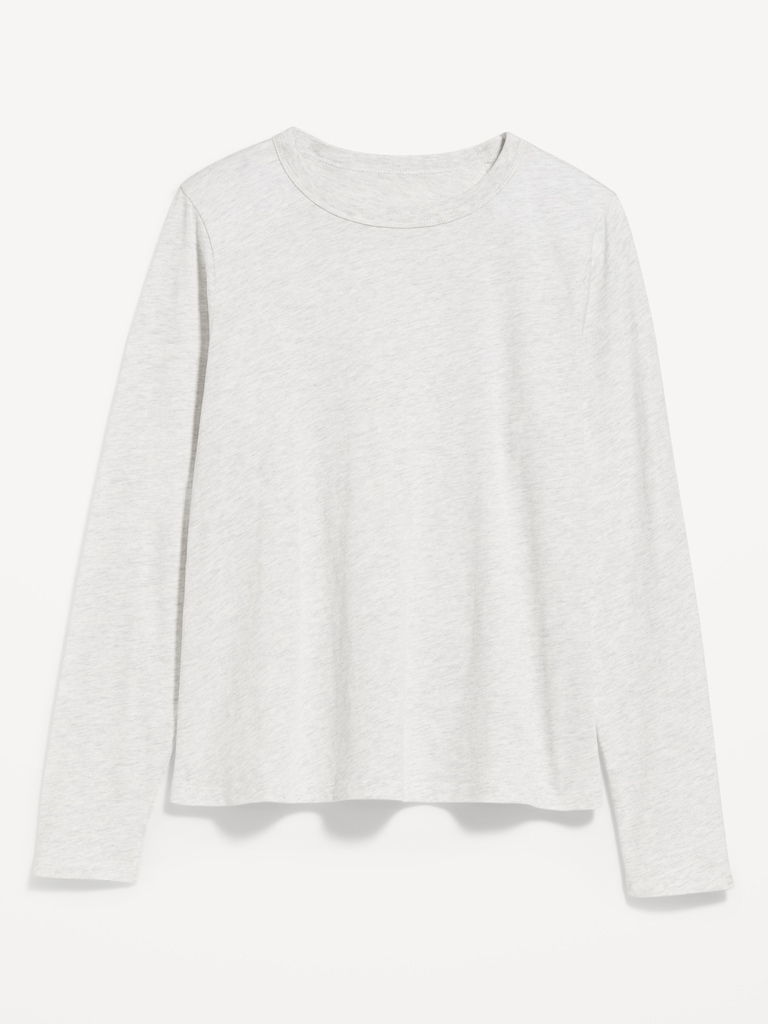 EveryWear Long-Sleeve Crew-Neck T-Shirt