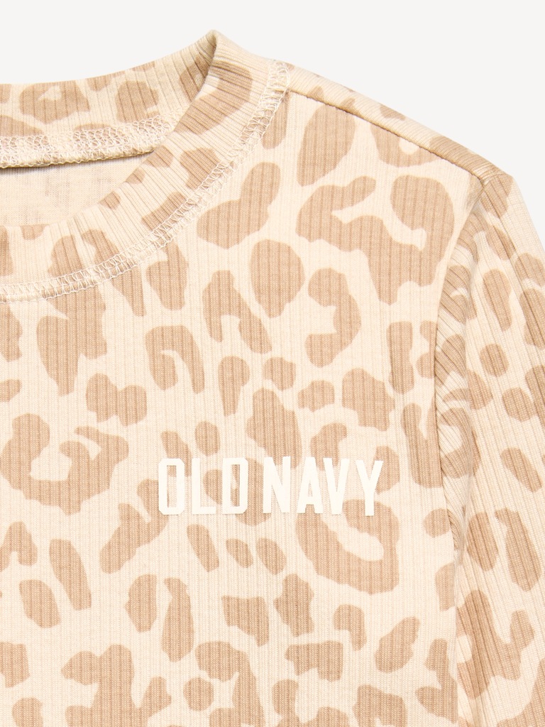 Long-Sleeve Logo Graphic T-Shirt for Girls