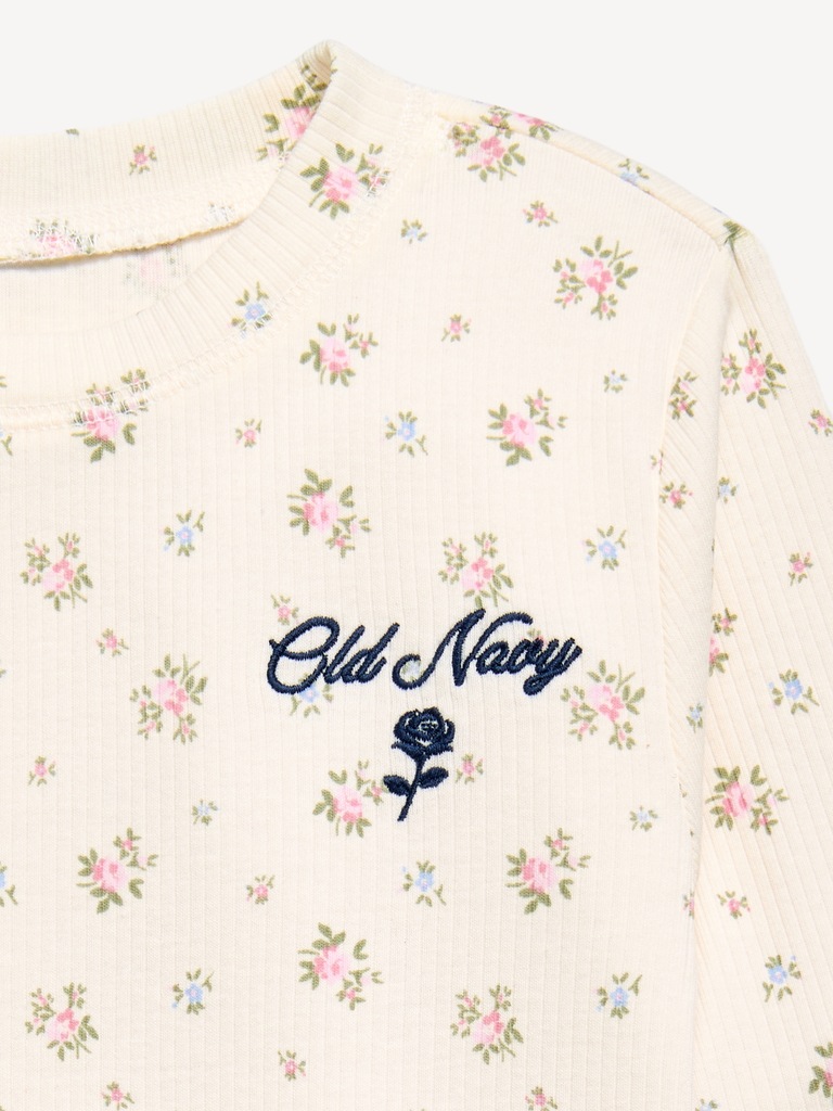 Long-Sleeve Logo Graphic T-Shirt for Girls
