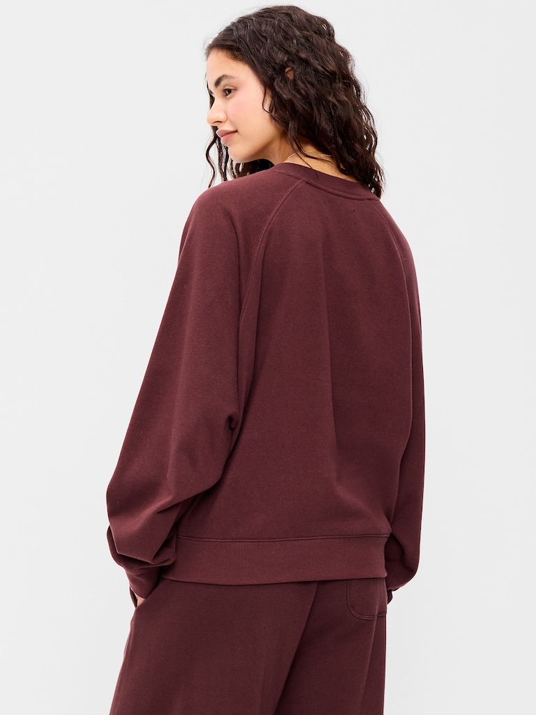 Oversized Raglan Sweatshirt