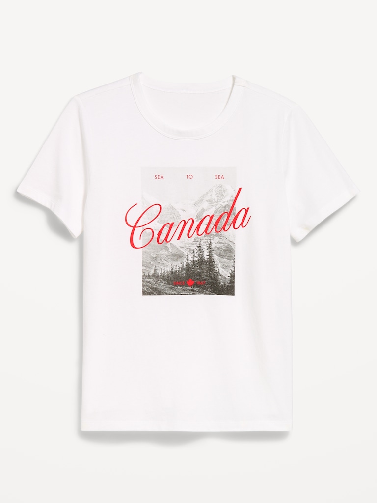 EveryWear Crew-Neck Graphic T-Shirt