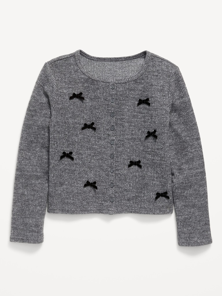 CozePlush Cardigan Sweater for Girls