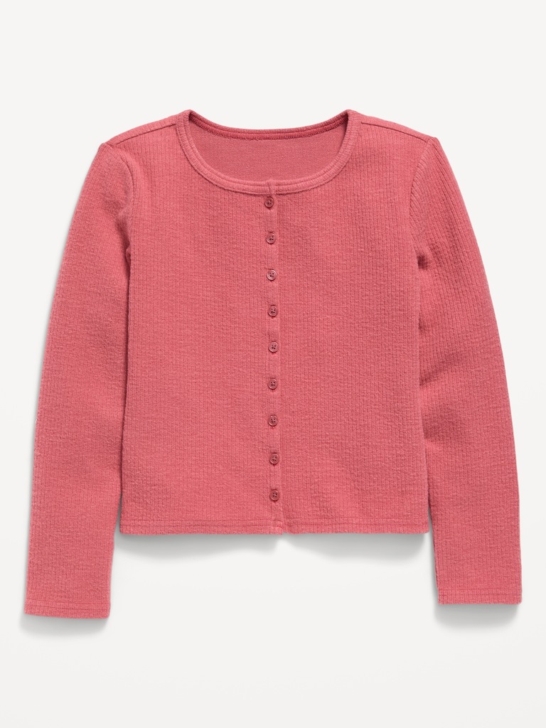 CozePlush Cardigan Sweater for Girls