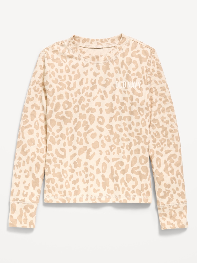 Long-Sleeve Logo Graphic T-Shirt for Girls