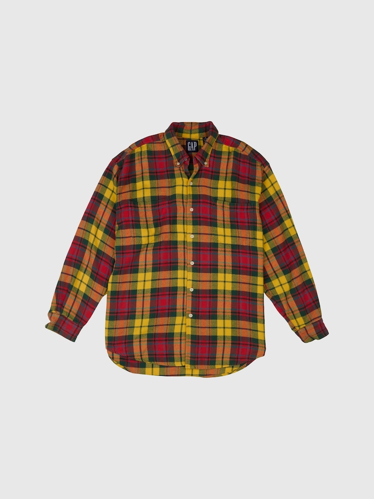 GapVintage Mens 90s Woven Shirt - L