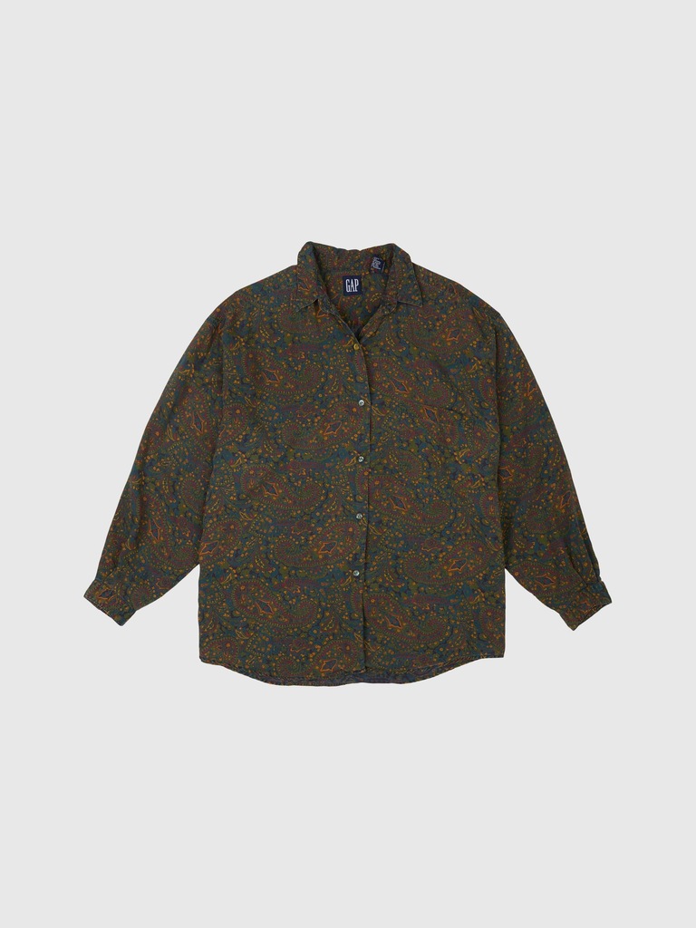 GapVintage Womens 90s Woven Shirt - L