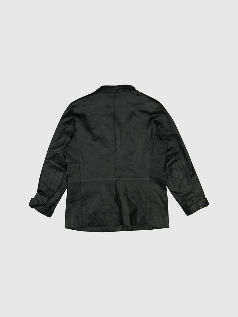 GapVintage Womens 90s Leather Jacket - L