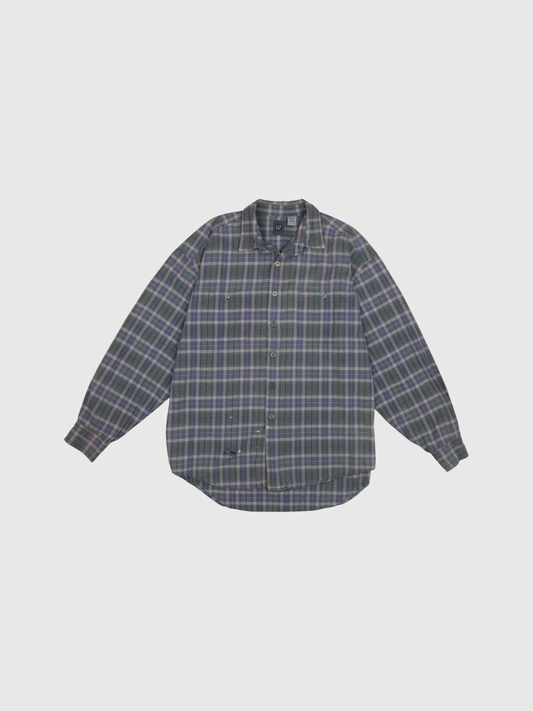 GapVintage Mens 90s Woven Shirt - XL