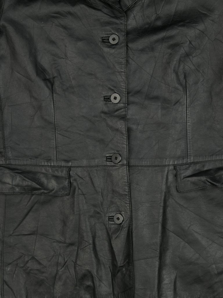 GapVintage Womens 90s Leather Jacket - L