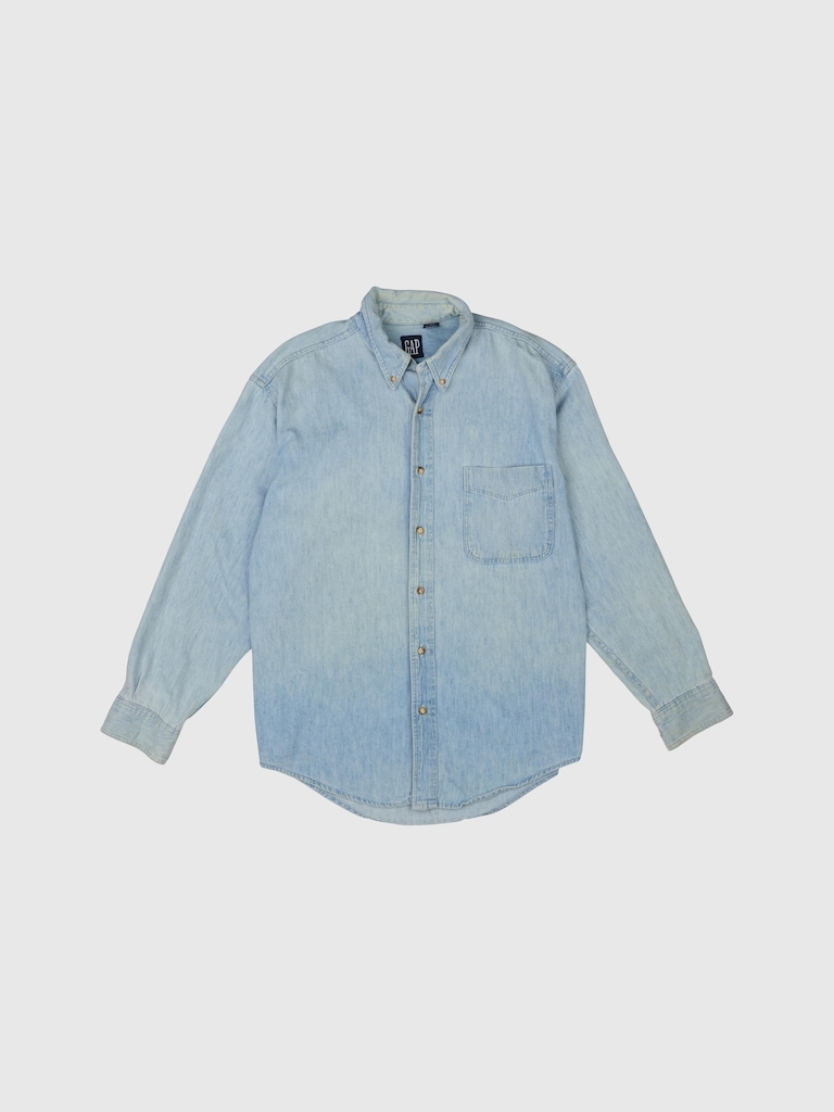 GapVintage Mens 90s Woven Shirt - M
