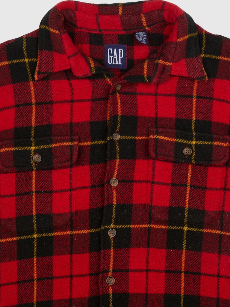 GapVintage Mens 90s Woven Shirt - L