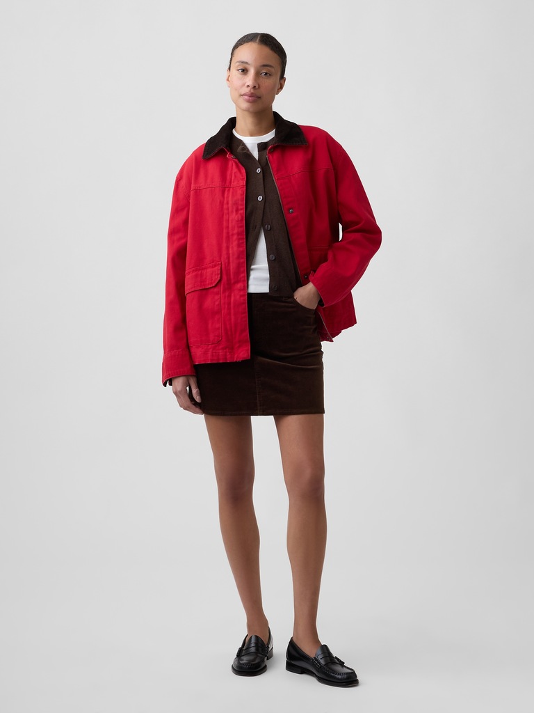Relaxed Canvas Barn Jacket