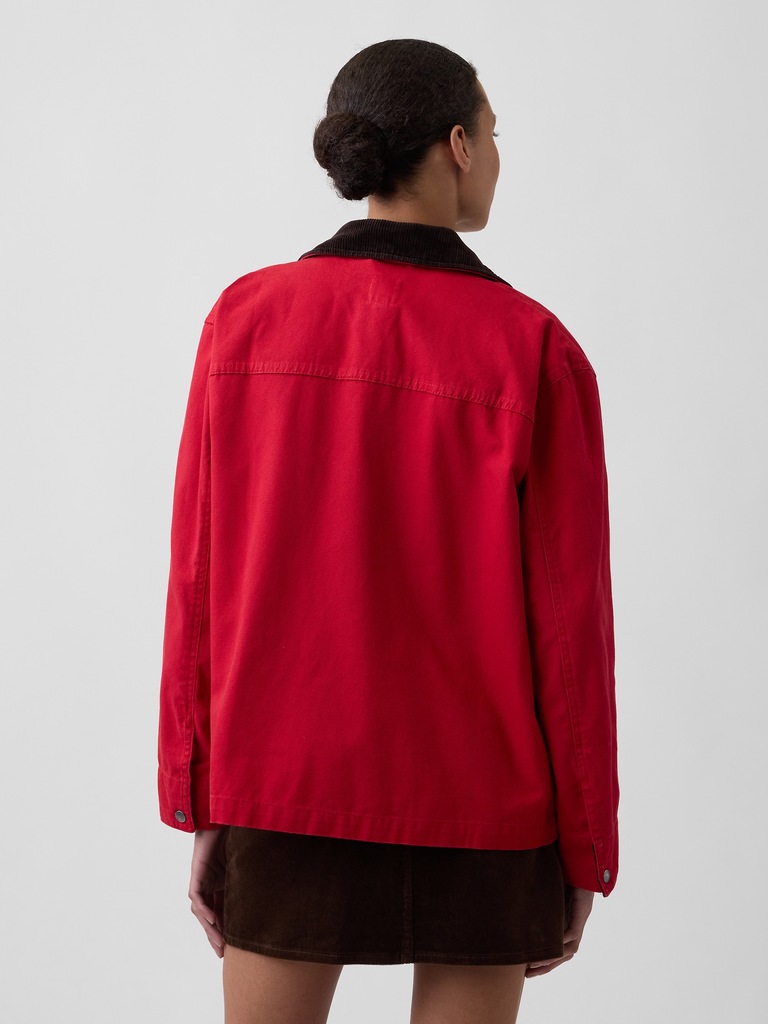 Relaxed Canvas Barn Jacket