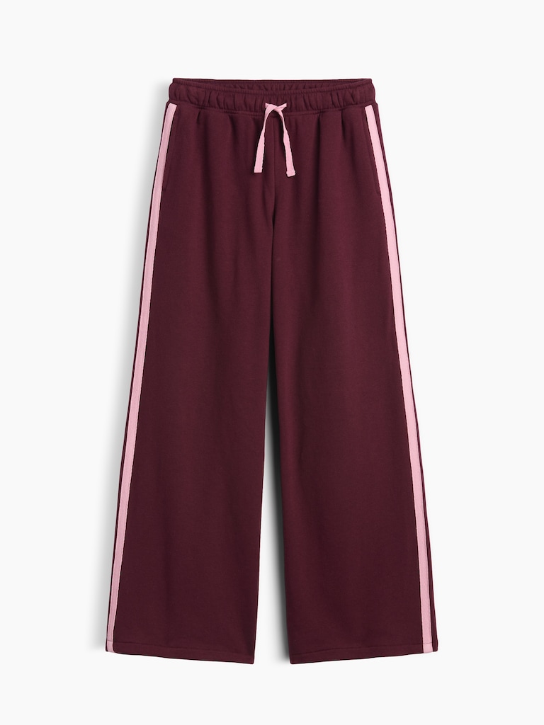 Kids Relaxed French Terry Track Pants