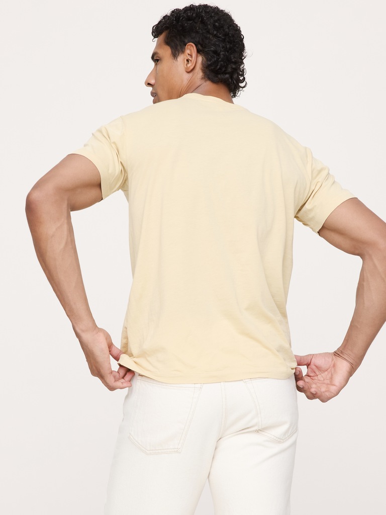 Lightweight Cotton Crew-Neck T-Shirt