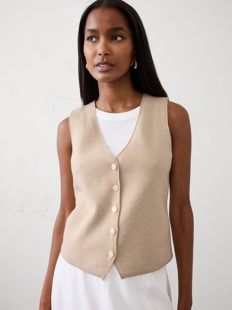 V-Neck Sweater Vest