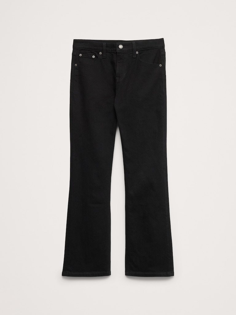 Low-Rise Kick-Flare Jean
