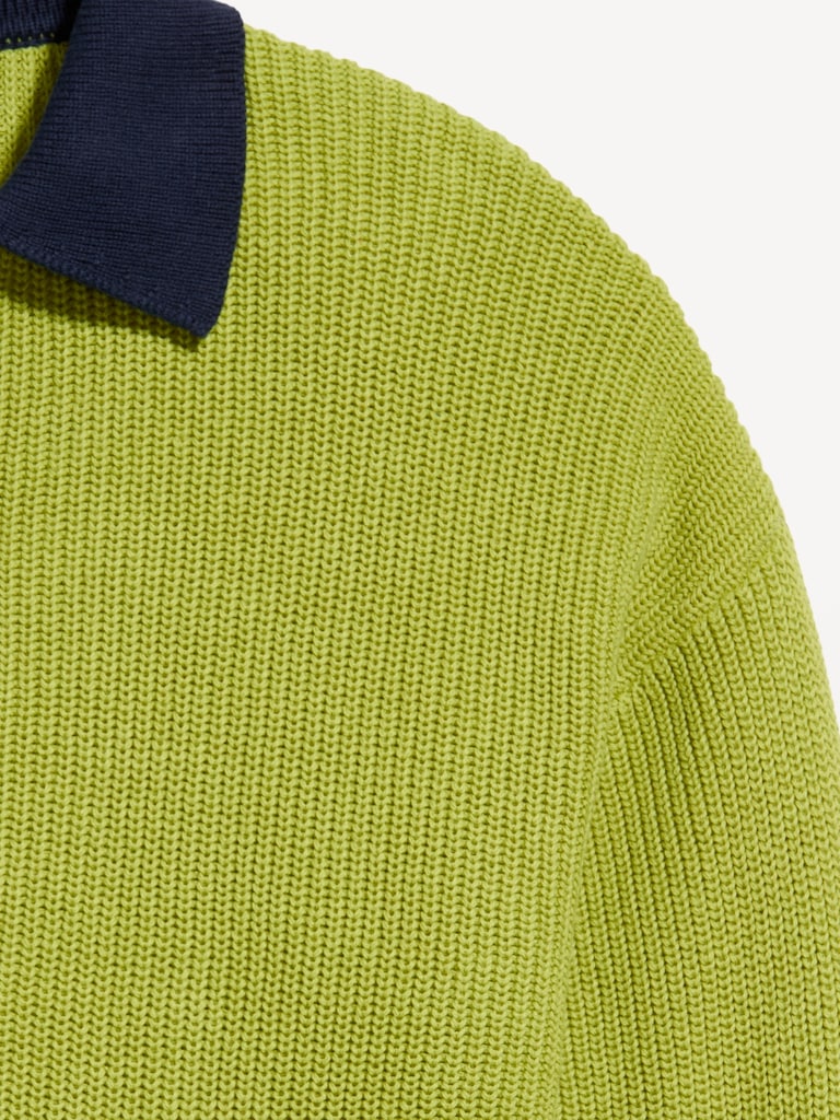 Shaker Polo Sweater