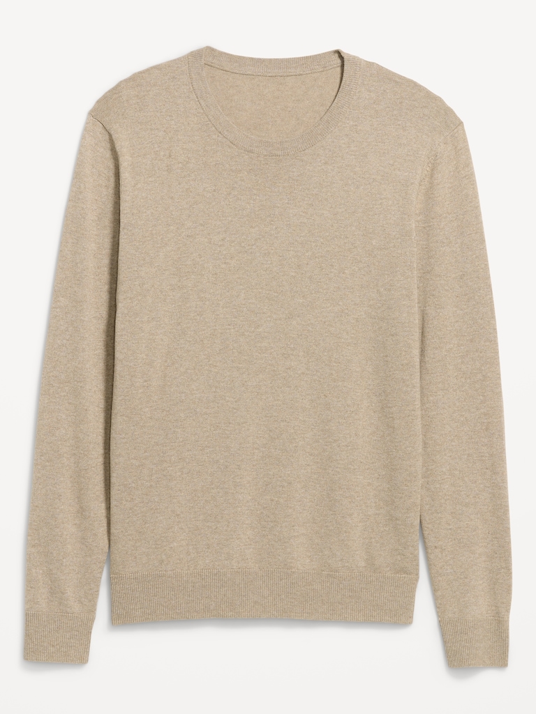 Washed Crew-Neck Sweater