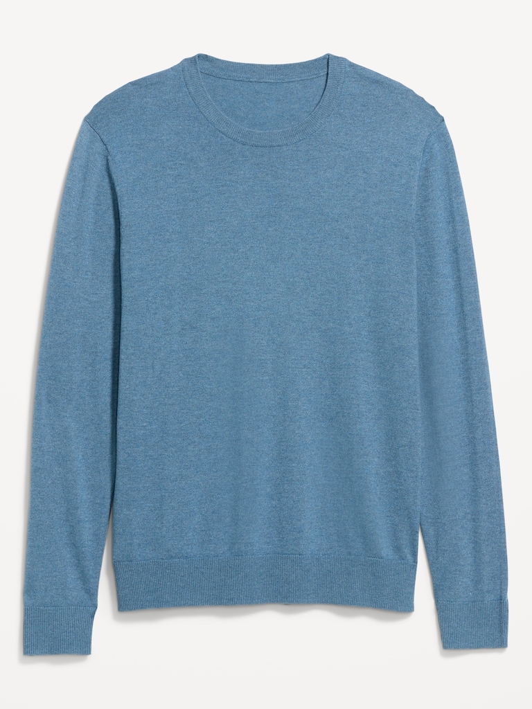 Washed Crew-Neck Sweater