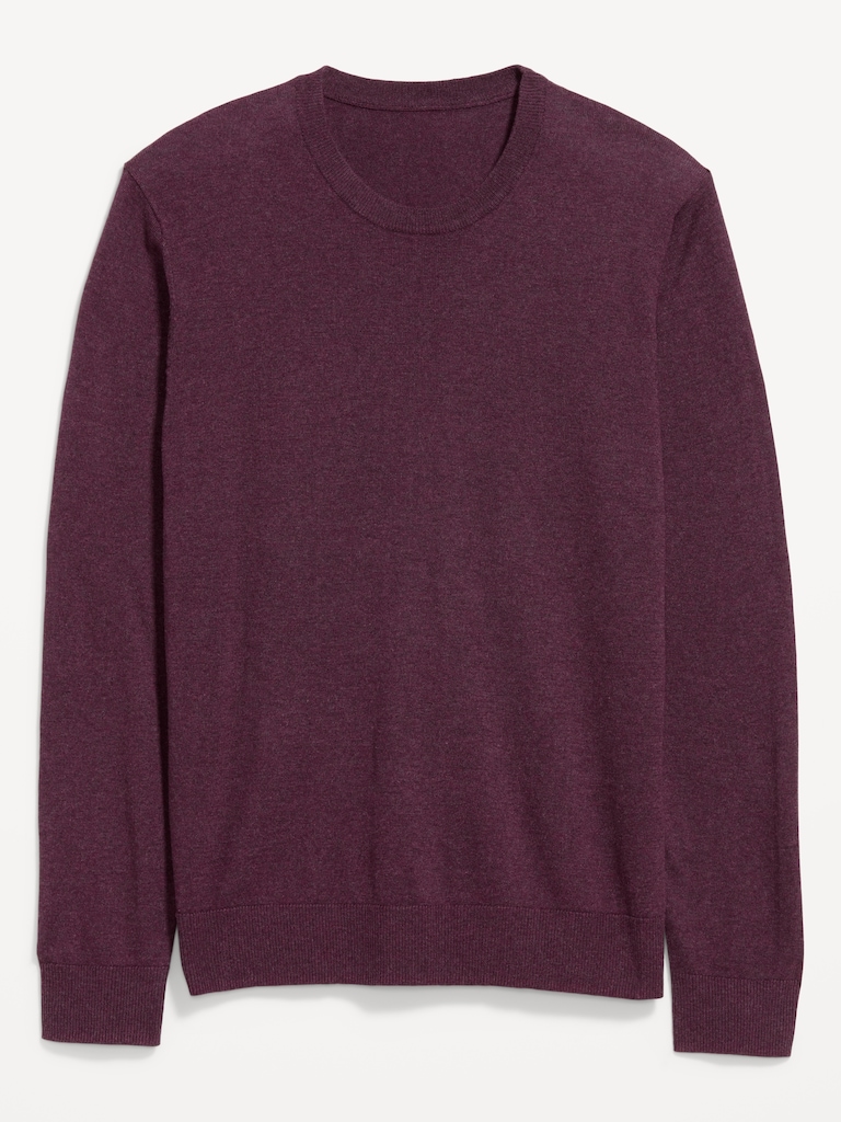Washed Crew-Neck Sweater