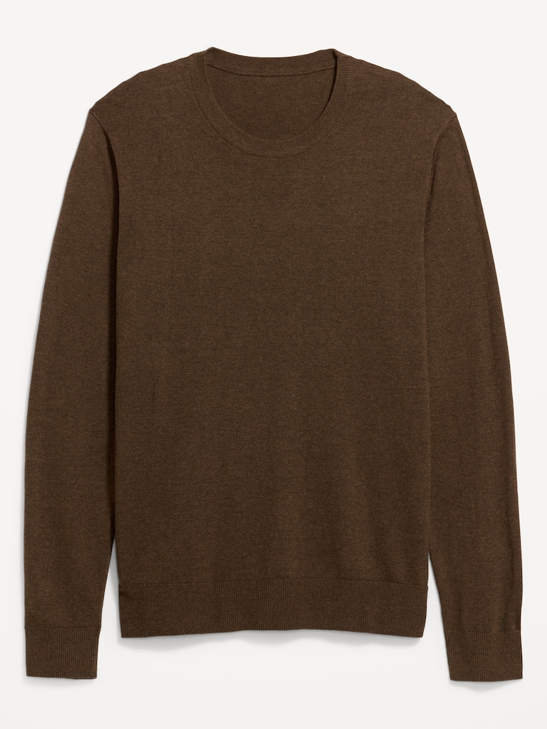 Washed Crew-Neck Sweater