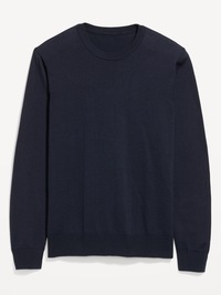 Washed Crew-Neck Sweater