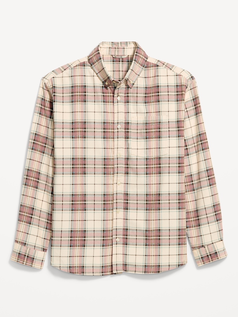 Chemise ample en velours côtelé à manches longues