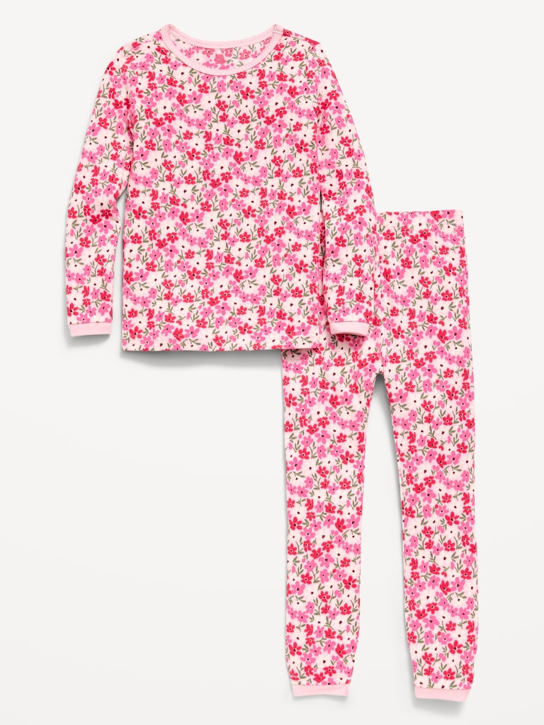 SoftMode Printed Snug-Fit Pajama Set for Toddler & Baby