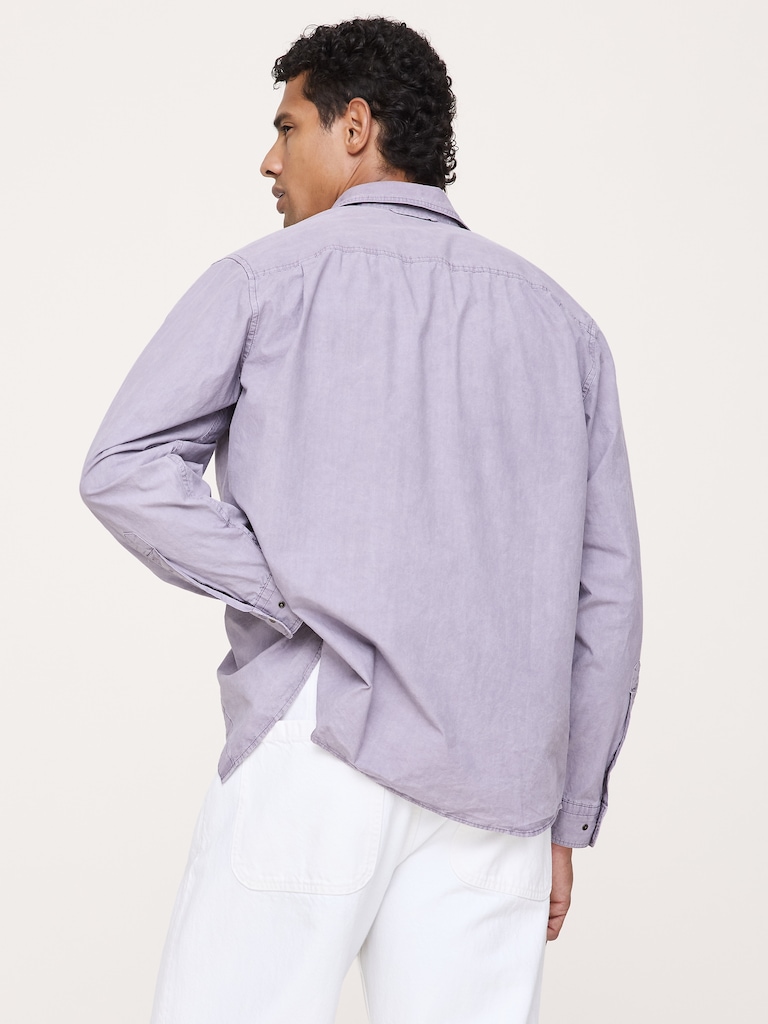 Archive Reissue Relaxed-Fit Cotton Poplin Shirt