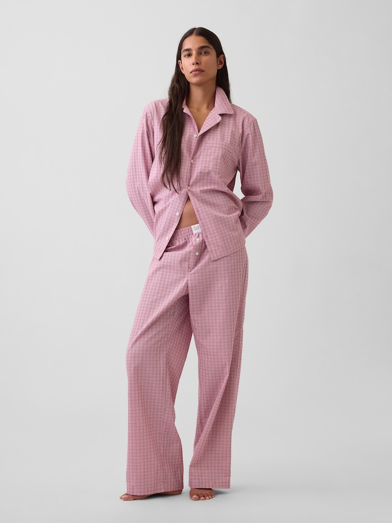 MadeSoft Poplin PJ Shirt