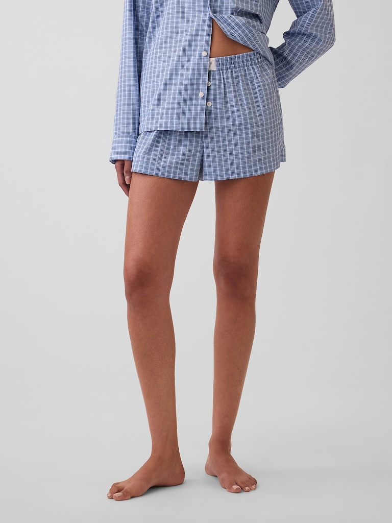 Poplin PJ Boxer Shorts