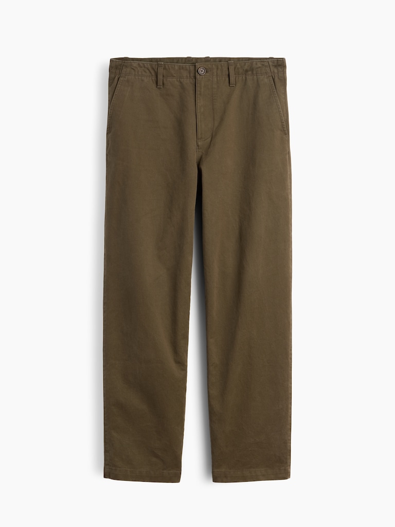 Heavyweight Twill Baggy Khakis